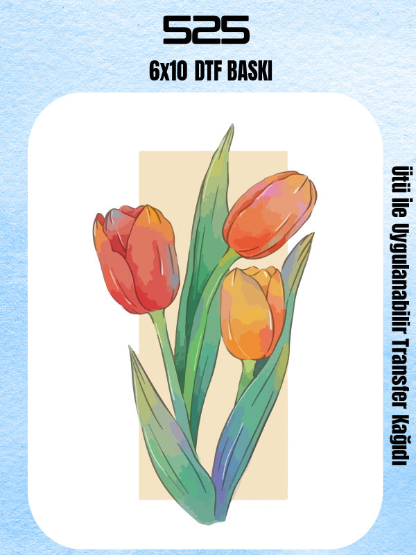 Ütü Ile Yapışan Tekstil Dtf Baskı Tişört Baskısı