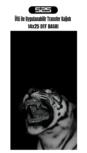 Ütü Ile Yapışan Tekstil Dtf Baskı Tişört Baskısı