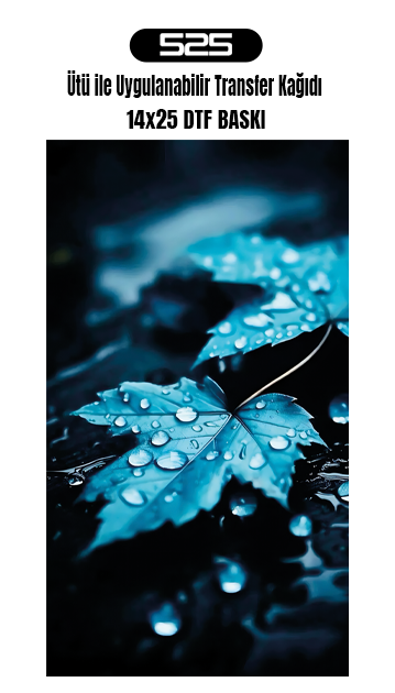 Ütü Ile Yapışan Tekstil Dtf Baskı Tişört Baskısı