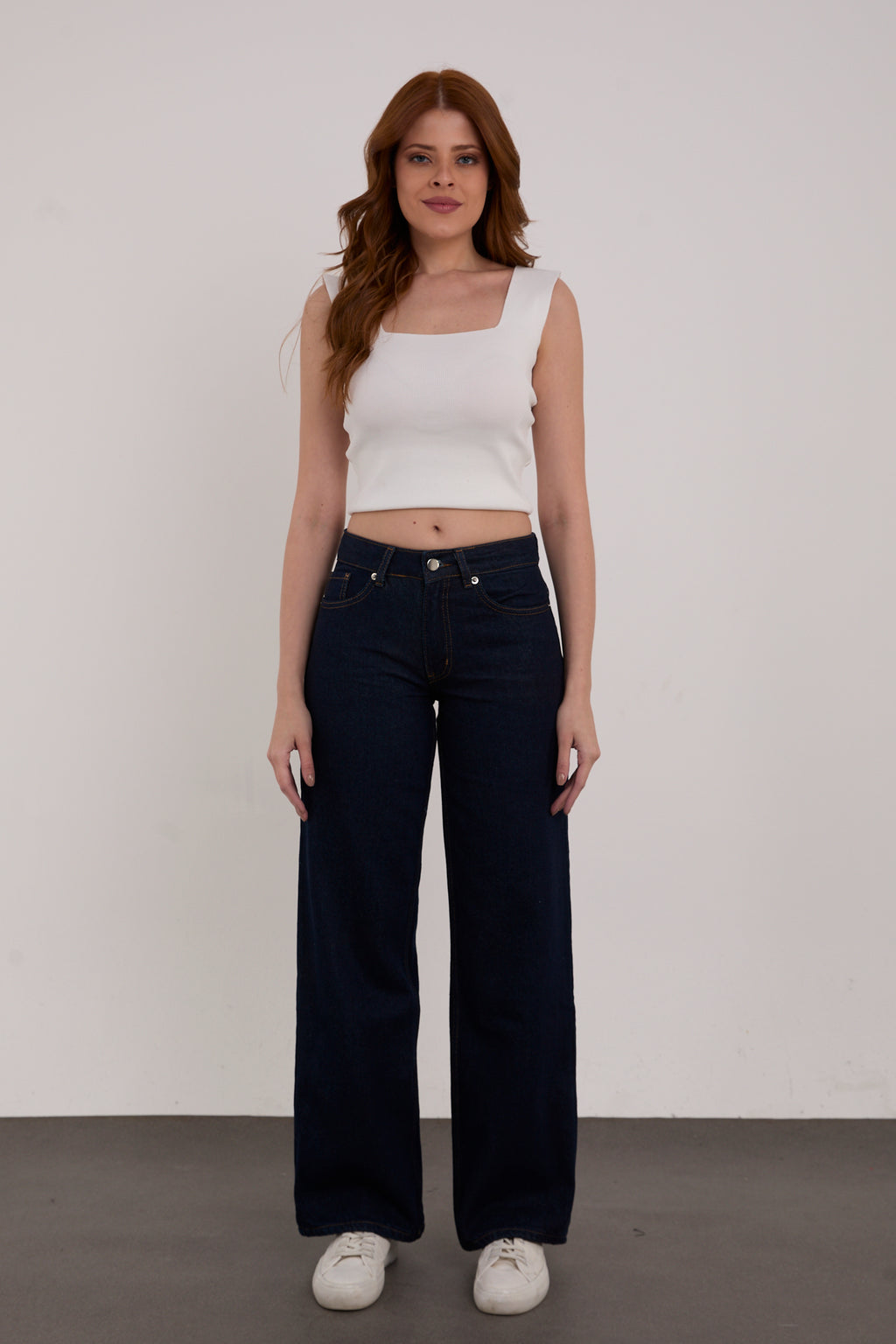 Wide Leg Palazzo Jeans