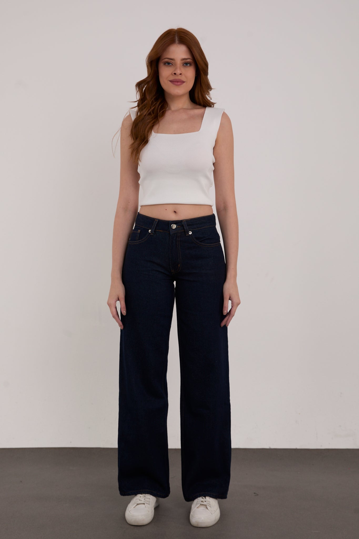 Wide Leg Palazzo Jeans