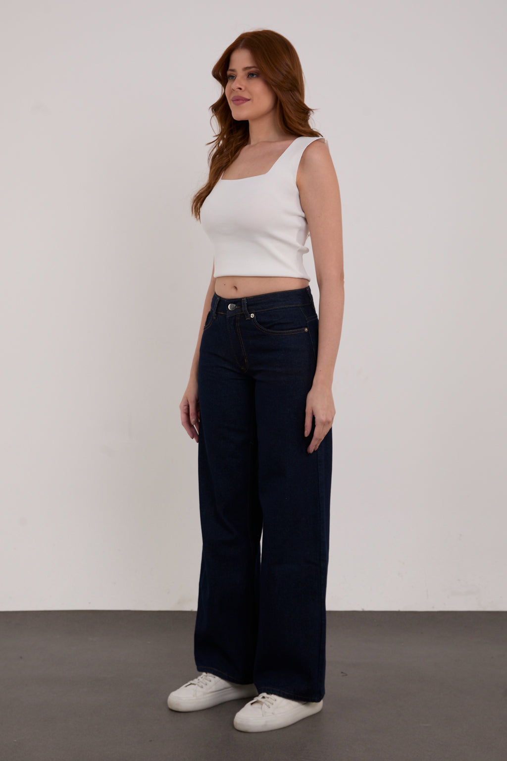 Wide Leg Palazzo Jeans