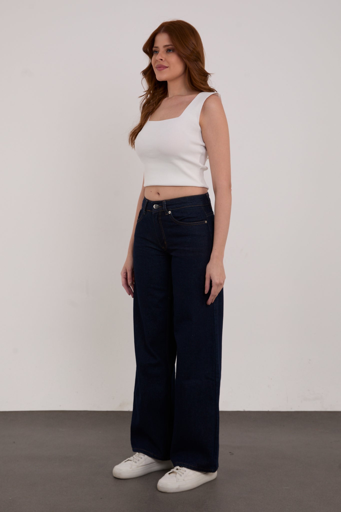 Wide Leg Palazzo Jeans