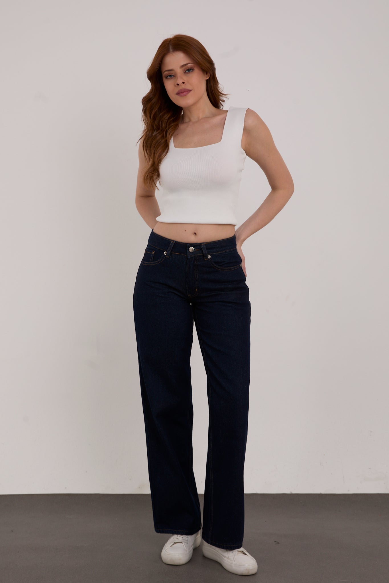 Wide Leg Palazzo Jeans