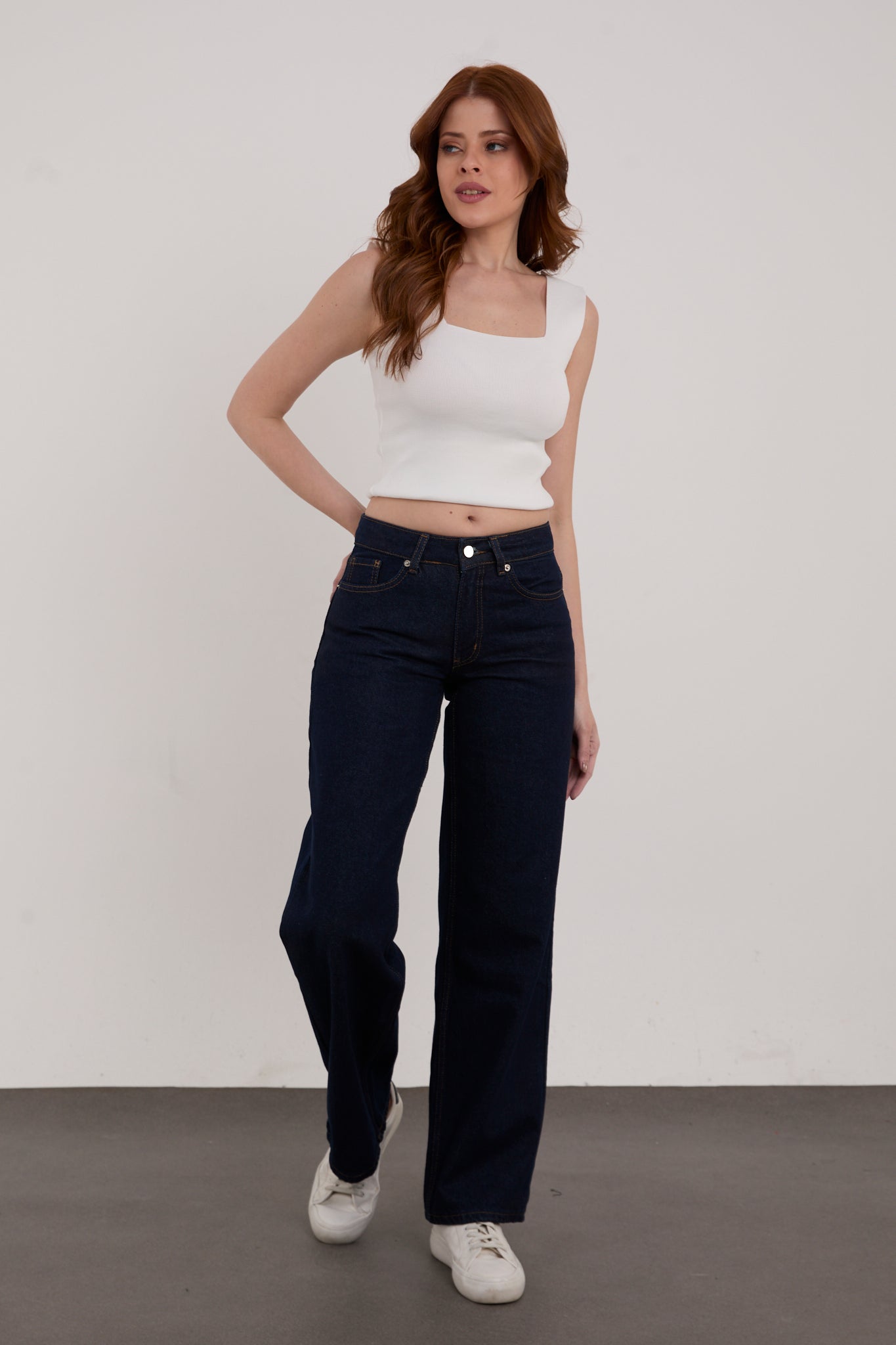 Wide Leg Palazzo Jeans