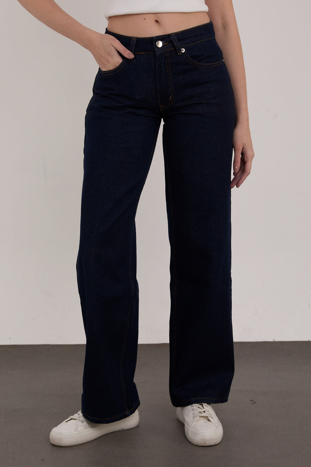Wide Leg Palazzo Jeans