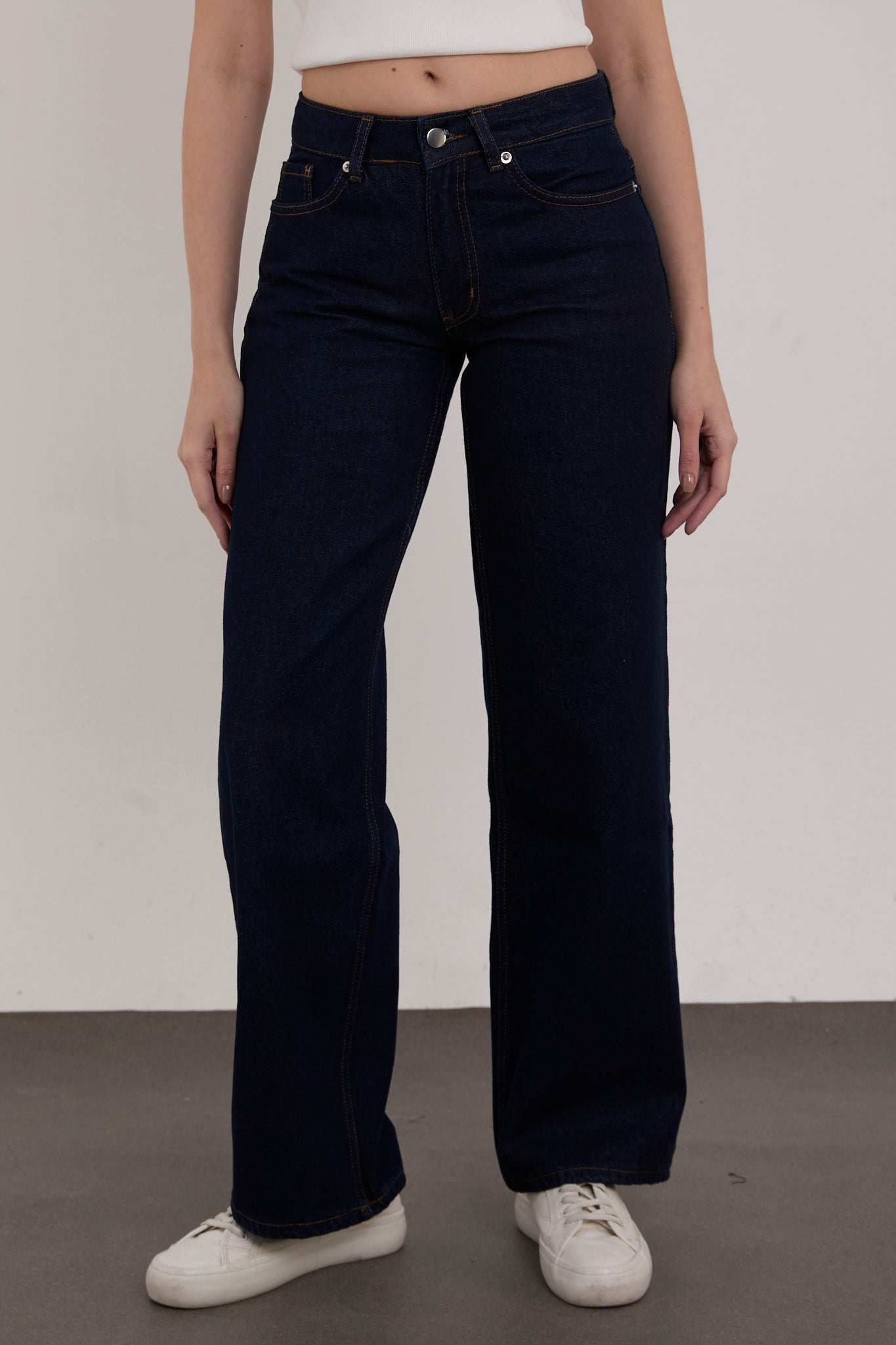 Wide Leg Palazzo Jeans