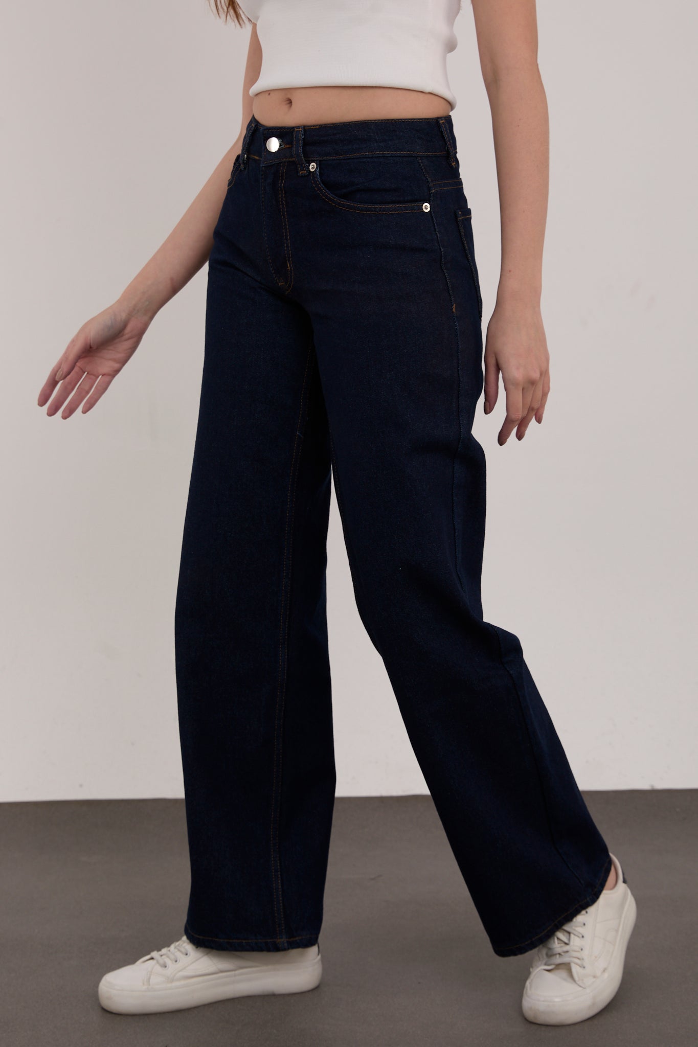 Wide Leg Palazzo Jeans