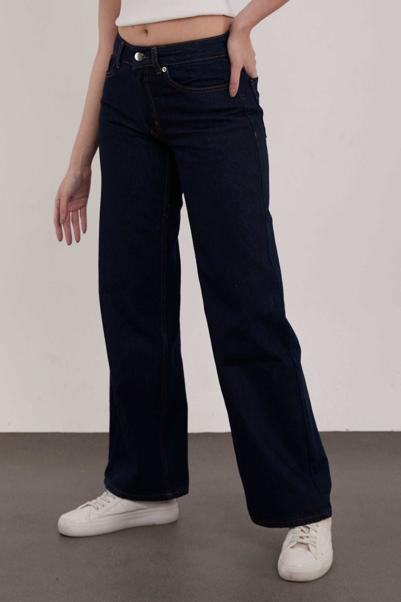 Wide Leg Palazzo Jeans