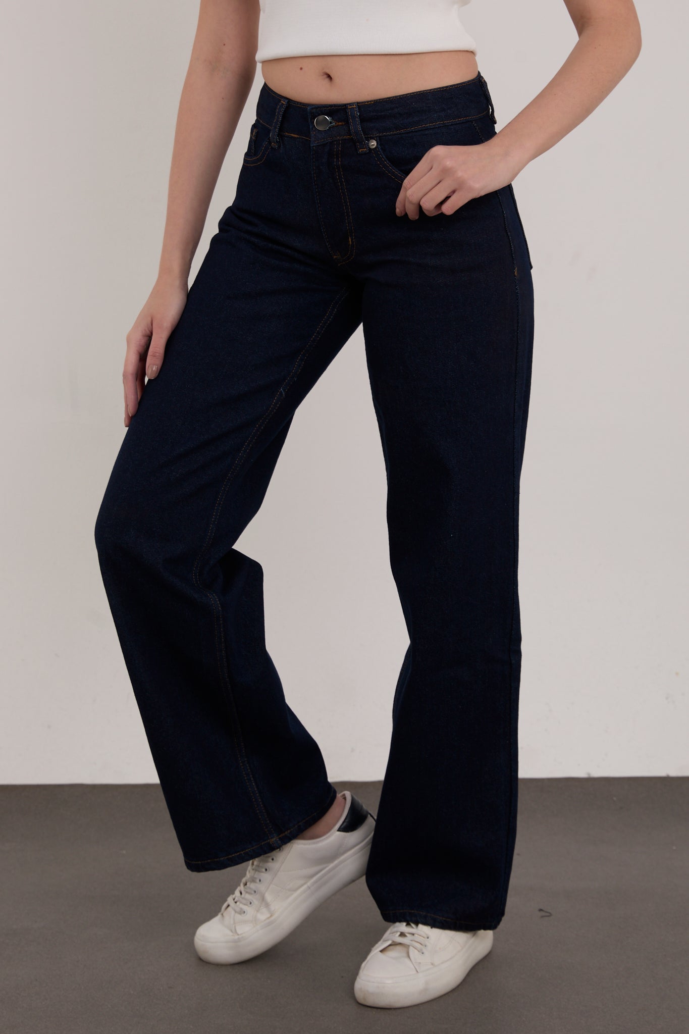 Wide Leg Palazzo Jeans