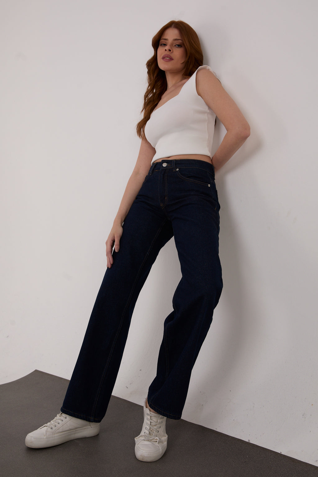 Wide Leg Palazzo Jeans