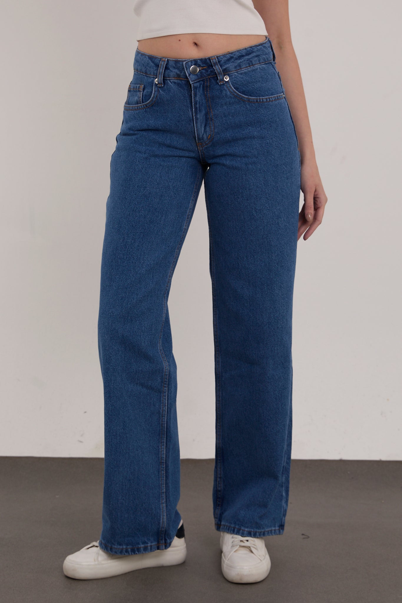 Wide Leg Palazzo Jeans