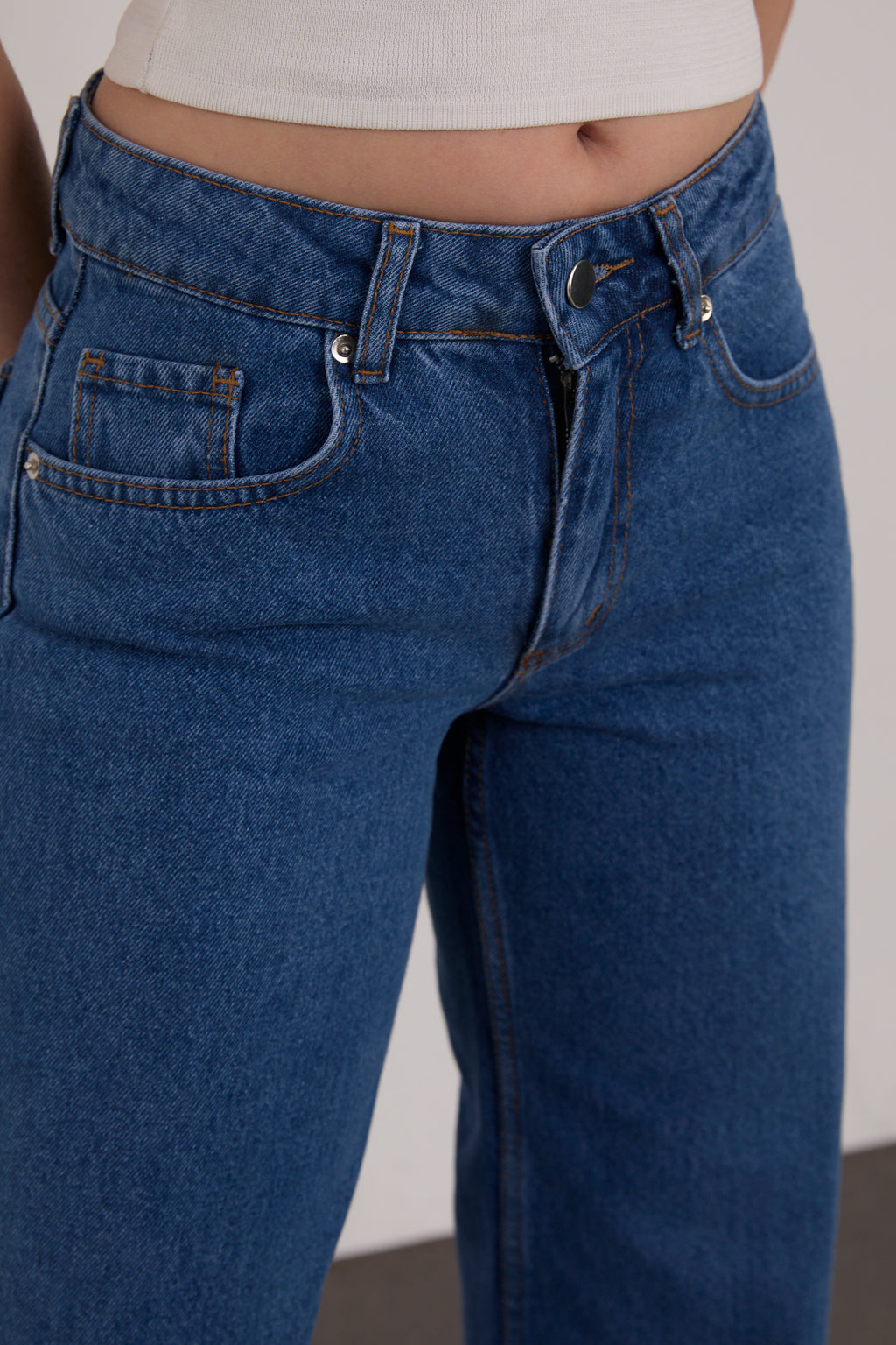 Wide Leg Palazzo Jeans