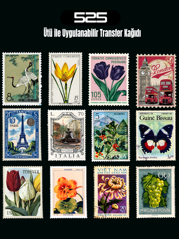 Ütü Ile Yapışan Tekstil Dtf Baskı Tişört Baskısı